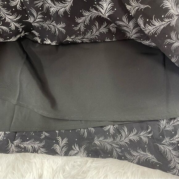 Band of Outsiders Feather Silk Peasant Maxi Skirt - Picture 4 of 6